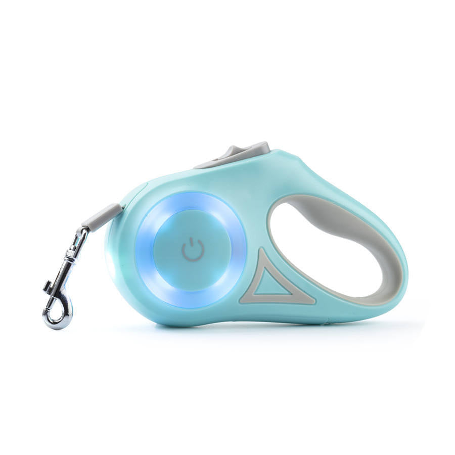 Correa Retráctil con Luz LED para Perros – 3m y 5m