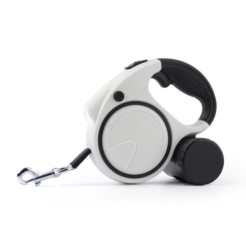 Correa Retráctil con Linterna para Perros – 5 Metros | 5 Colores