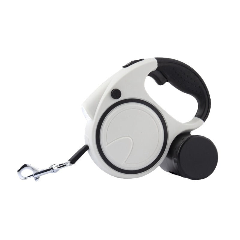 Correa Retráctil con Linterna para Perros – 5 Metros | 5 Colores